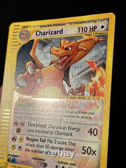 Carte Pokemon Cristal Charizard Skyridge 146/144 HOLO Secret Rare
