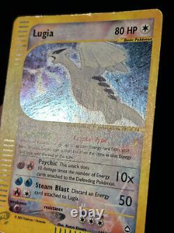 Carte Pokémon Cristal Lugia Aquapolis HOLO 149/147 Secret Rare