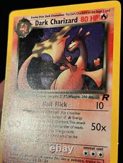 Carte Pokemon Dark Charizard Team Rocket 4/82 Holo Rare