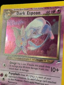 Carte Pokémon Dark Espeon Neo Destiny 4/105 Holo Rare
