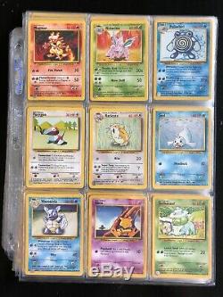 Carte Pokémon De Base Complete Collection 102/102 Ex-nm Charizard Wotc 1999 Rare