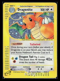 Carte Pokémon Dragonite 9/165 Holo Rare de l'expédition