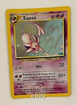 Carte Pokemon Espeon Neo Discovery 1/75 Holo Rare