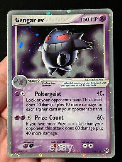 Carte Pokémon Gengar ex FireRed & LeafGreen HOLO 108/112 Ultra Rare