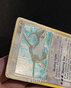 Carte Pokemon Latias Étoile d'Or EX Deoxys 105/107 Ultra Rare HOLO SWIRL