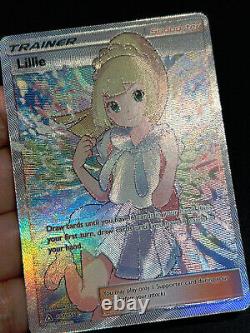 Carte Pokemon Lillie (Art complet) SM Ultra-Prisme 151/156 Ultra Rare