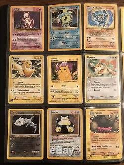 Carte Pokemon Lot Collectionneurs Complet Binder 180 Cartes Holos, Et, Urs Rares