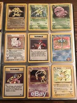 Carte Pokemon Lot Collectionneurs Complet Binder 180 Cartes Holos, Et, Urs Rares