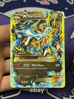 Carte Pokémon M Dracaufeu EX XY Étincelles 108/106 Secrète Rare