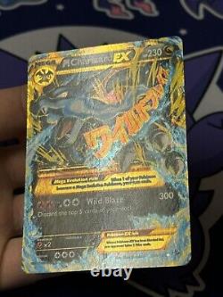 Carte Pokémon M Dracaufeu EX XY Étincelles 108/106 Secrète Rare