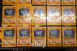 Carte Pokemon MACHAMP HP 60x (1ère édition) de l'ensemble de base 8/102 Holo Rare Deck HeavyPlay