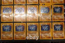 Carte Pokemon MACHAMP HP 60x (1ère édition) de l'ensemble de base 8/102 Holo Rare Deck HeavyPlay