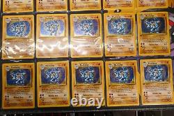 Carte Pokemon MACHAMP HP 60x (1ère édition) de l'ensemble de base 8/102 Holo Rare Deck HeavyPlay