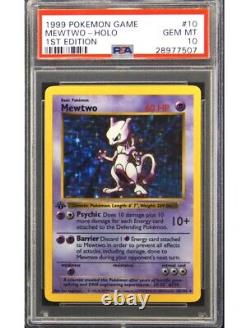 Carte Pokémon Mewtwo rare