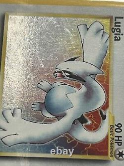 Carte Pokémon Neo Genesis Lugia 9/111 Holo Rare en bon état LP-NM