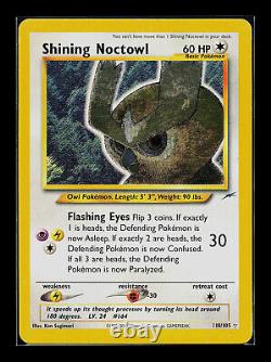 Carte Pokémon Noctowl Brillant Neo Destiny 110/105 Ultra Rare