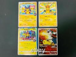 Carte Pokemon Pikachu 4 Set Holo Promo Shibuya Charizard Poncho Tokyo Red Rare