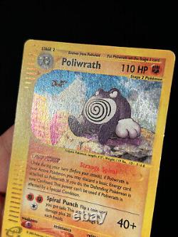 Carte Pokemon Poliwrath Skyridge H24/H32 Rare Holo