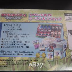 Carte Pokemon Promo Center Spécial Boite Sun Moon Limitée Lillie Cosmog Japonaise