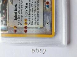 Carte Pokemon Psa 8 Nm-mt Gold Star Rayquaza Ex Désoxys Ultra Rare Holo 107/107