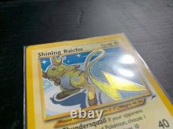 Carte Pokémon Raichu Brillant 111/105 Neo Destiny Holo Rare
