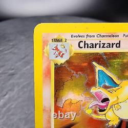 Carte Pokémon Rare Base Set Charizard 4/102 MP Jeu de Cartes à Collectionner