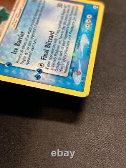 Carte Pokemon Regice Gold Star EX Légende Vivante 90/92 Ultra Rare HOLO ? SWIRL