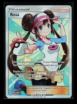 Carte Pokemon Rosa (Art complète) SM Éclipse Cosmique 236/236 Ultra Rare