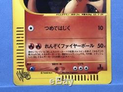 Carte Pokemon Série Noire Charizard Web Japonaise 1ère Édition 042/048 Rare