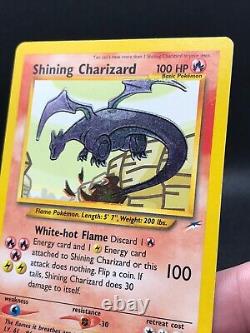 Carte Pokemon Shining Charizard Neo Destiny 107/105 Holo Secret Rare