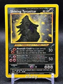 Carte Pokemon Shining Tyranitar Neo Destiny 113/105 Secret Rare