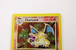 Carte Pokemon TCG Rare Holo Vintage Charizard 4/102 Base Set Unlimited 1999