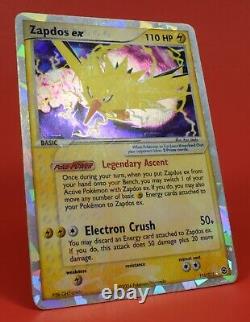 Carte Pokemon TCG ex Fire Red Leaf Green Zapdos ex 116/112 Holo Ultra Rare CLEAN	
<br/>     	<br/> (This is already in English)