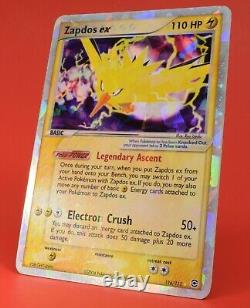 Carte Pokemon TCG ex Fire Red Leaf Green Zapdos ex 116/112 Holo Ultra Rare CLEAN

<br/>  <br/>
		(This is already in English)