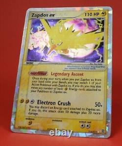 Carte Pokemon TCG ex Fire Red Leaf Green Zapdos ex 116/112 Holo Ultra Rare CLEAN
 
<br/> 
  <br/>
(This is already in English)