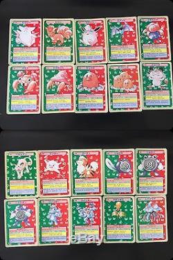Carte Pokémon Topsun 102/150 Très Rare Charizard Mewtwo 1995 Ensemble Presque Complet