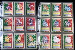 Carte Pokemon Topsun 150/150 Set Green Back Presque Complete Charizard Very Rare