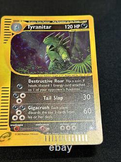 Carte Pokemon Tyranocif Aquapolis H28/H32 Holo Rare