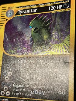 Carte Pokémon Tyranocif Aquapolis H28/H32 Rare Holo