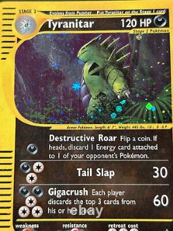 Carte Pokémon Tyranocif Aquapolis H28/H32 Rare Holo