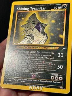 Carte Pokémon Tyranocif Brillant Destinées Futures 113/105 HOLO Ultra Rare Secret