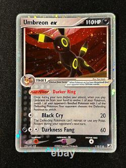 Carte Pokemon Umbreon ex EX Forces Cachées 112/115 HOLO TOURBILLON Ultra Rare