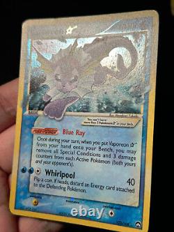 Carte Pokemon Vaporeon Gold Star EX Power Keepers 102/108 Ultra Rare