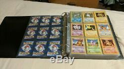 Carte Pokemon Vintage Binder Lot Shadowless, 1er Editions, Holos, Rares, Promos