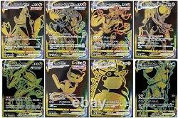 Carte Pokemon Vmax Climax Ur Or Rare Ensemble Complet De 8 S8b Japonais