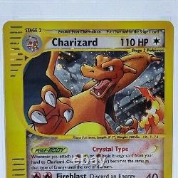 Carte Pokemon Wotc 2003 Skyridge Série E Cristal Charizard Holo 146/144 Psa 9