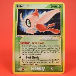 Carte Tcg Pokemon Ex Crystal Guardian Shining Celebi Gold Star 100/100 Holo Rare