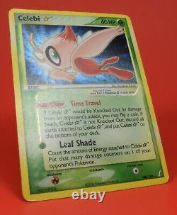 Carte Tcg Pokemon Ex Crystal Guardian Shining Celebi Gold Star 100/100 Holo Rare