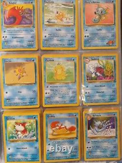Carte Tcg Pokemon & Nouveau Lot De Binder Wotc Vintage Holo, Rare, Holofoil, 1ère Édition