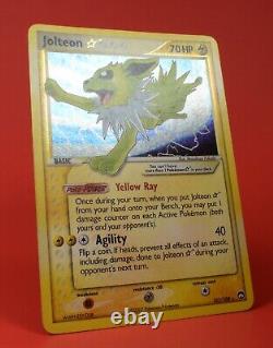 Carte ex Power Keepers Jolteon Brillant étoile d'or 101/108 Rare Holo Pokémon JCC